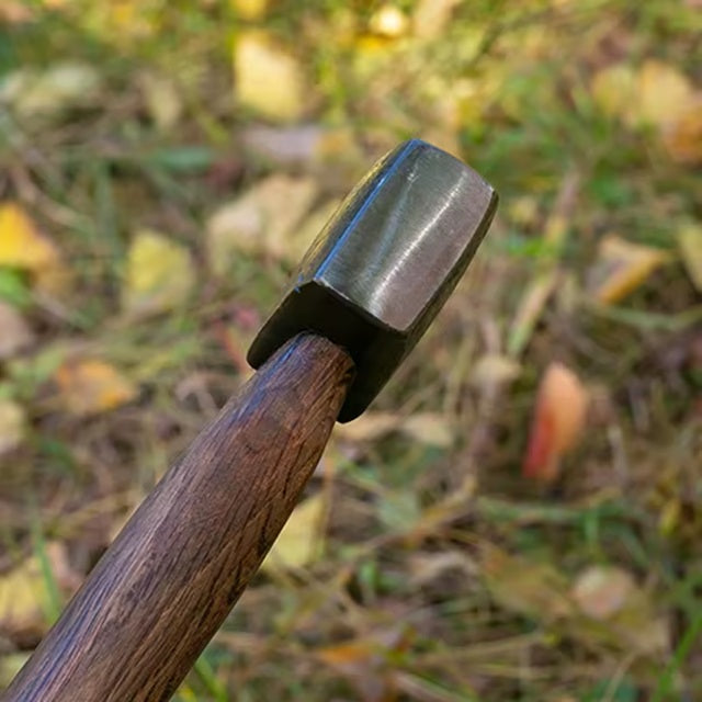 Wikinger Axt mit Holzstiel und breiter Klinge – Outdoor Replik