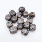 Yooperlite Flammensteine im natürlichen Zustand | Graue Trommelsteine vor UV-Beleuchtung | Mystischer Nordstein | NORDSKULLS