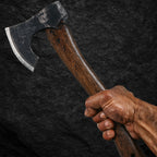Wikinger-Axt BLODOX – scharfe Klinge, massiver Holzstiel, perfekt für Outdoor und Bushcraft