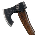 Nordaxt BLODOX – scharfe Wikinger Axt mit dunklem Holzgriff und robustem Stahlkopf, rasiermesserscharf geschliffen, authentisch für Holzarbeit, Outdoor, Reenactment & Deko“