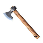 Viking Nord-Axt YXA – authentische Wikinger-Axt im Einsatz mit Holzgriff und scharfer Klinge, perfekt für Holzarbeiten, Outdoor und echte Wikinger-Fans