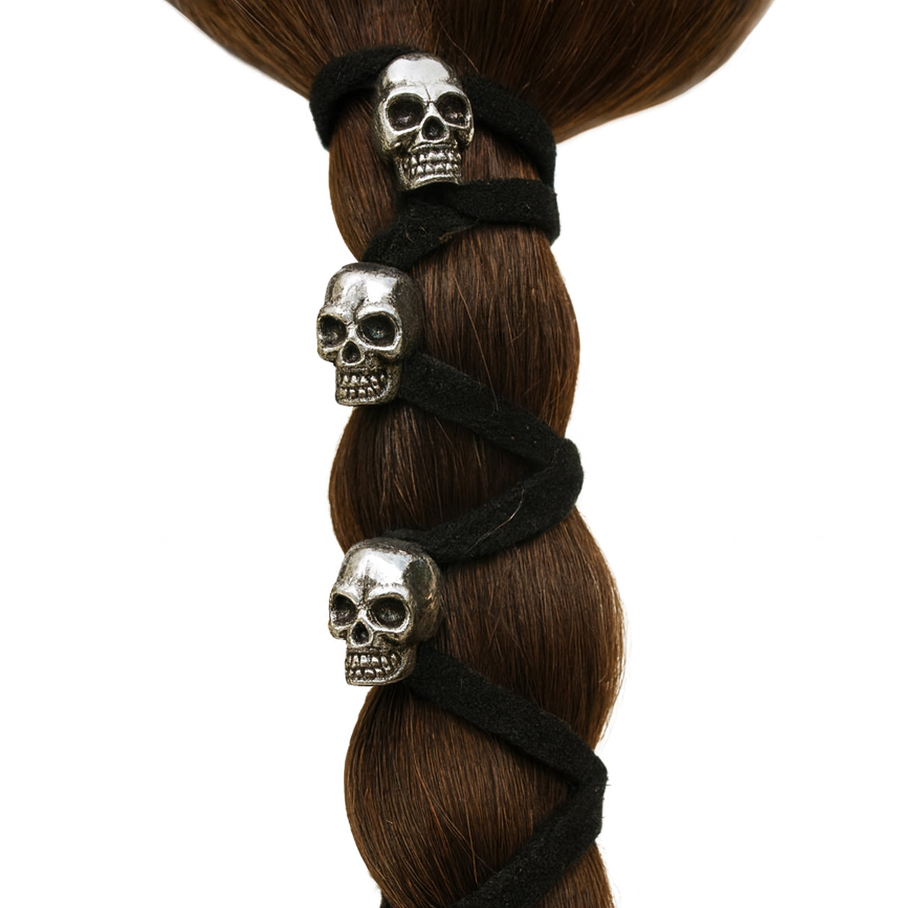 Wikingerin Leder-Haarband | SKULLS