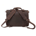 Rückseite der Echtleder Tasche Herren HAKON mit Schulterriemen