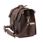 Seitenansicht der Echtleder Tasche Herren HAKON aus Crazy Horse Leder