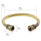 Wikinger Armring Damen FREYA in Gold – Grössenübersicht und Produktdetails